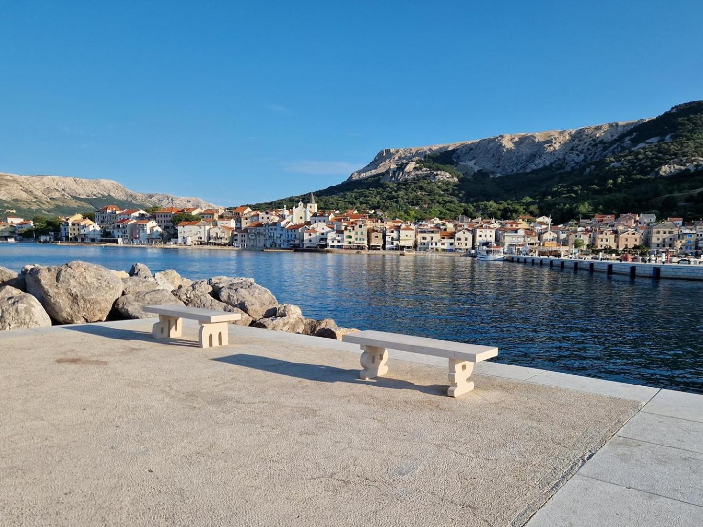 Apartments Teljega Baška Exterior foto